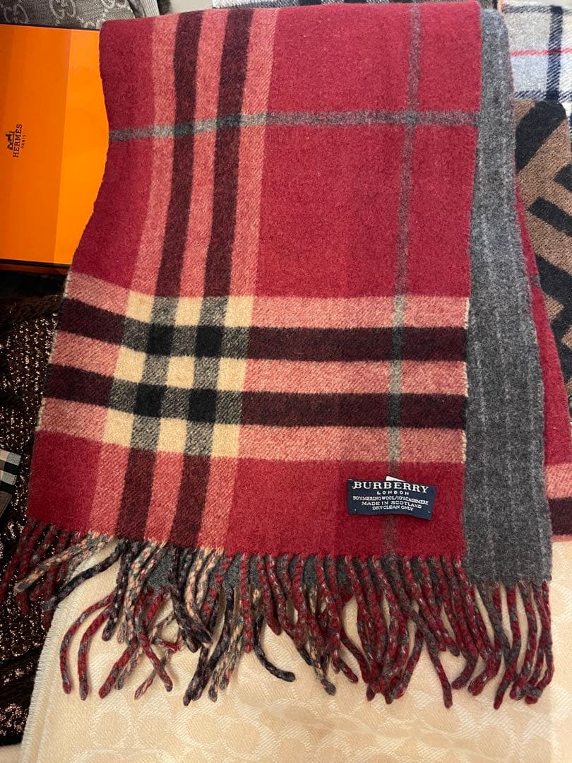 BURBERRY チェックマフラー