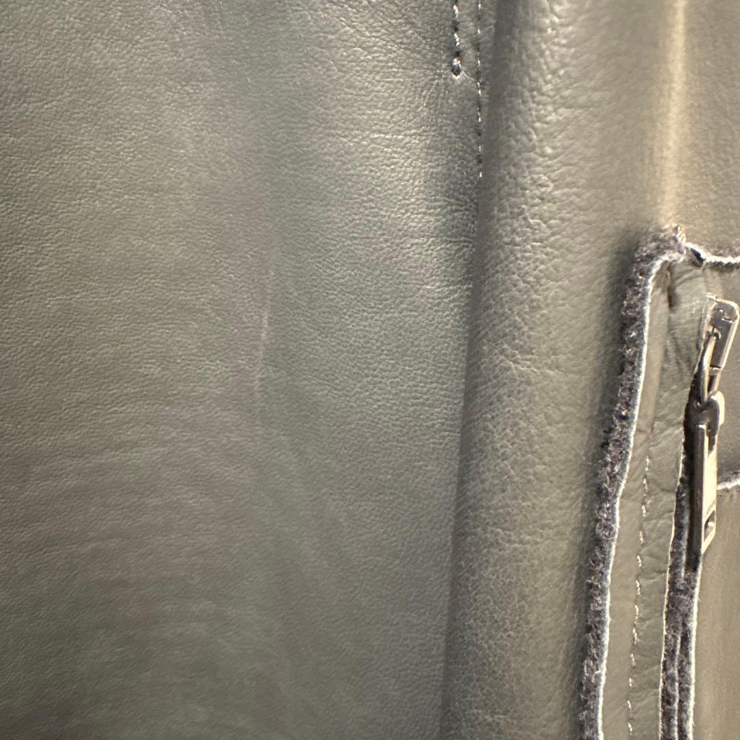 【ルカ期】LANVIN ランバン レザージャケット　アーカイブ2011AW