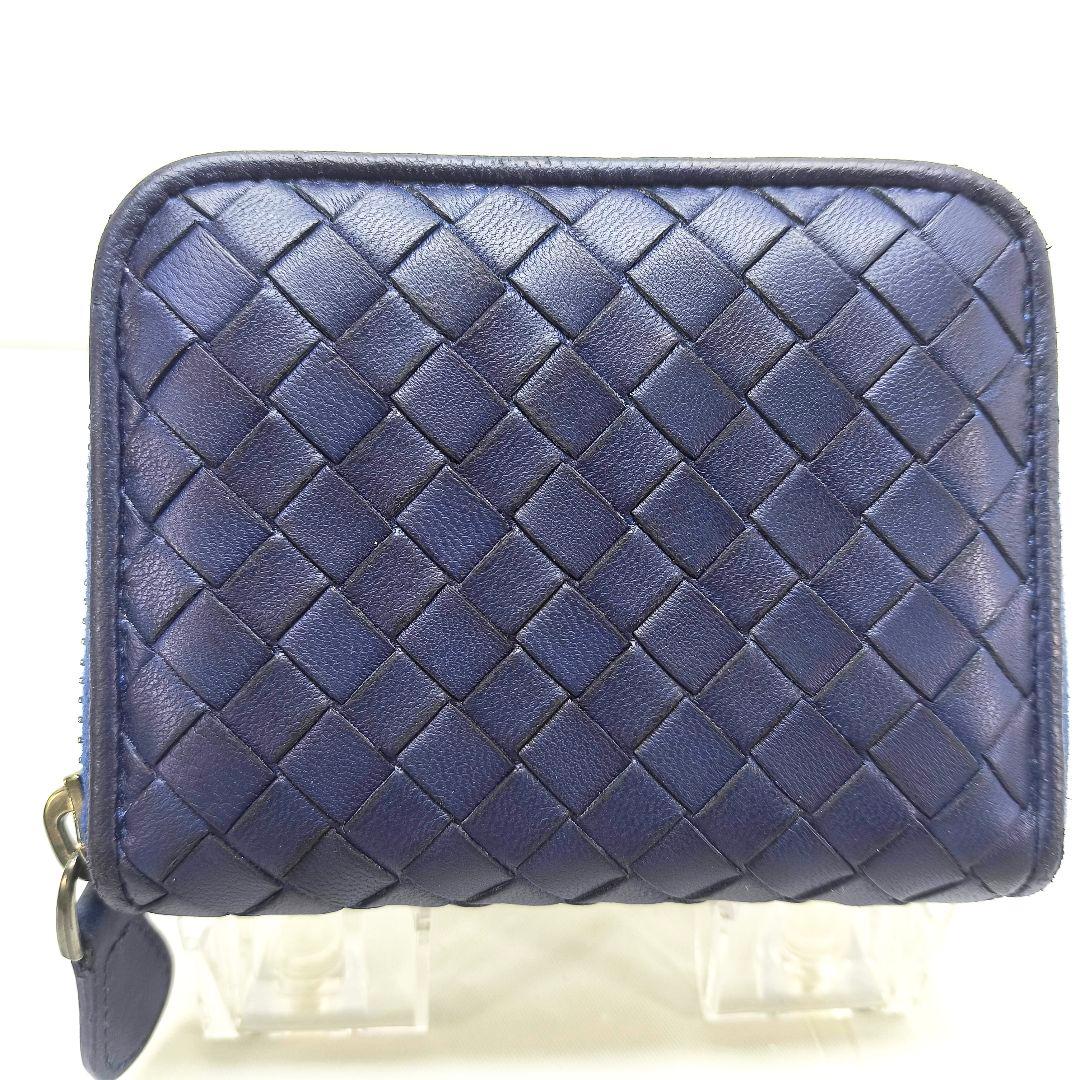 美品 ボッテガヴェネタ イントレチャート ケース ジッピー パース