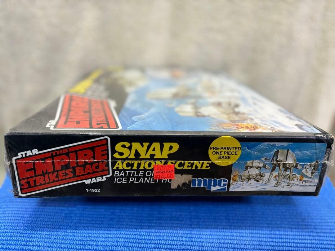 スターウォーズ　バトルオブホス　アクションシーン　ジオラマプラモデル　mpc