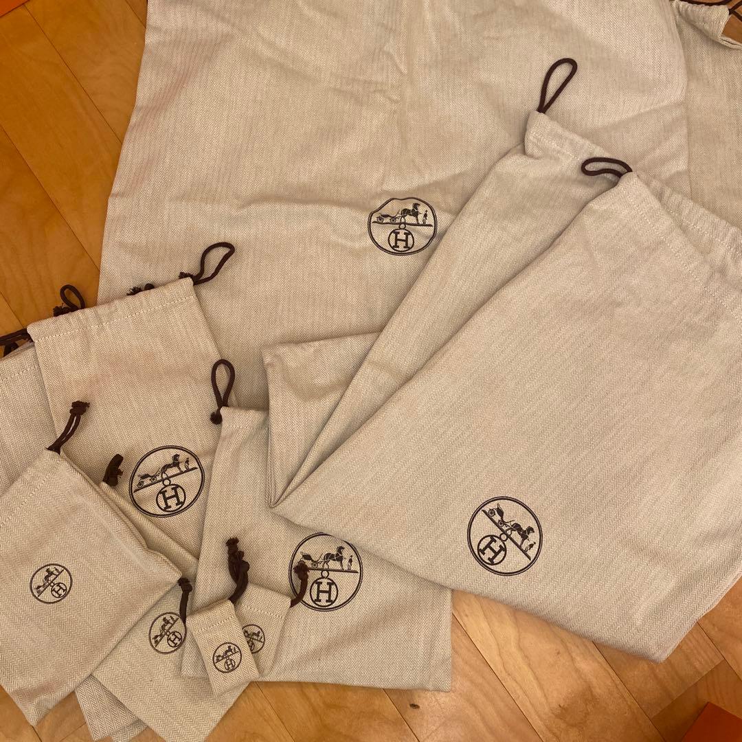 HERMES ショップ袋と箱セット