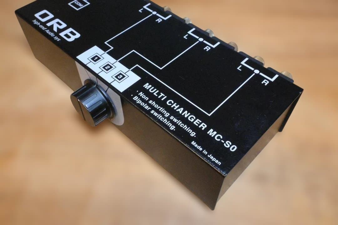 ORB　MC-S0　スピーカー/アンプ　セレクター