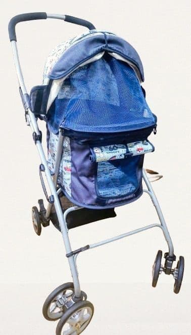 ペットカート スヌーピー柄 - 良い状態