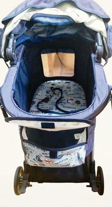 ペットカート スヌーピー柄 - 良い状態