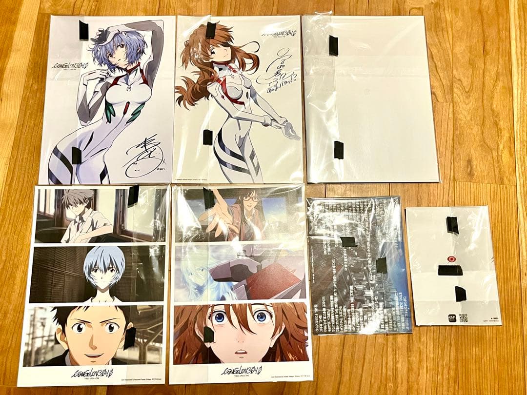 シン・エヴァンゲリオン劇場版　入場者特典アスカシンジレイカヲルコンプリート