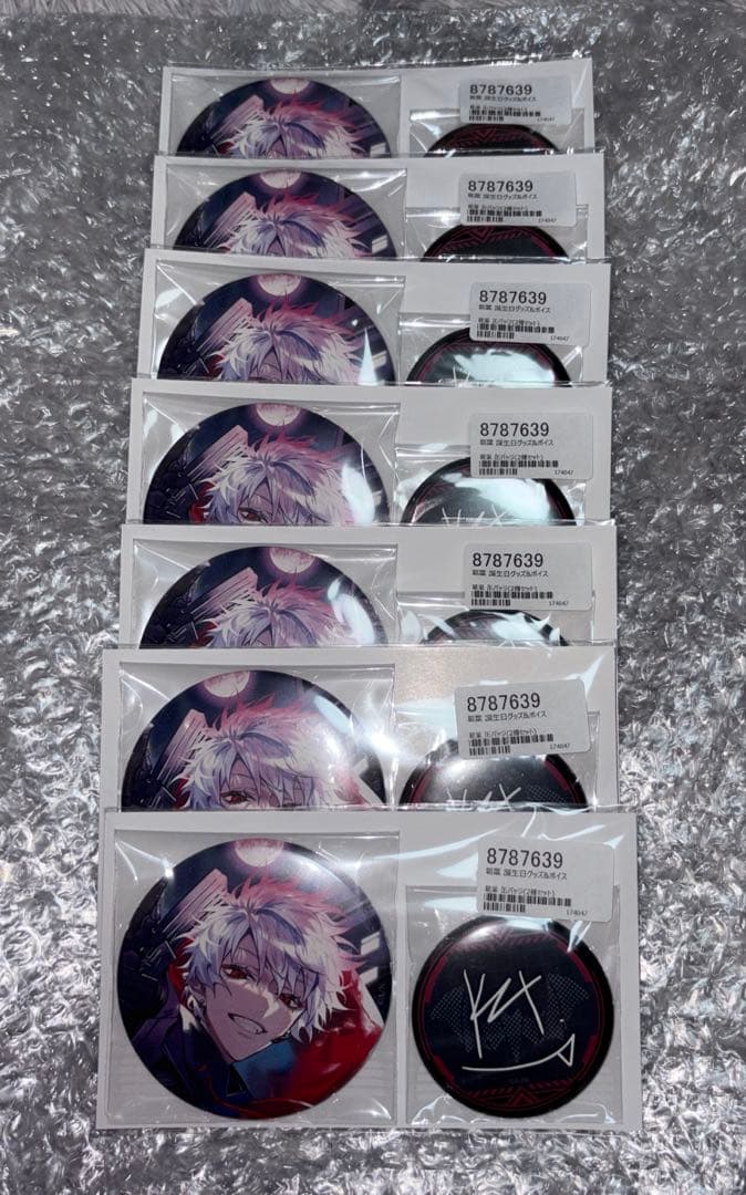 にじさんじ 葛葉 誕生日グッズ 缶バッジ 2023