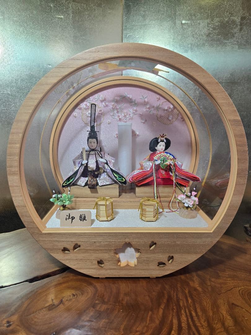 miii♡【一点限り】雛人形 ケース飾り　K53