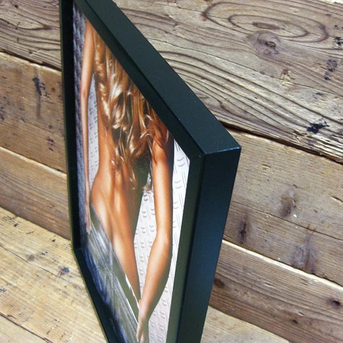 アメリカン フレーム付きポスター (デニムガール M316) ジーンズ ヒップ