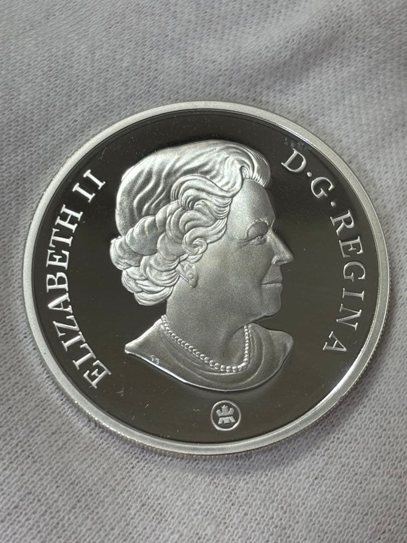 【純銀製】カナダ クリスマス・キャロルプルーフ純銀 1オンス　内外箱付き！