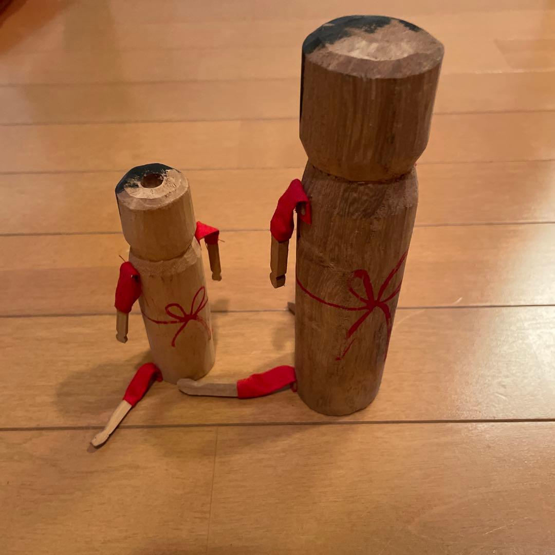 日奈久　べんた人形 おきん女人形 木地玩具 郷土玩具 熊本　2点セット