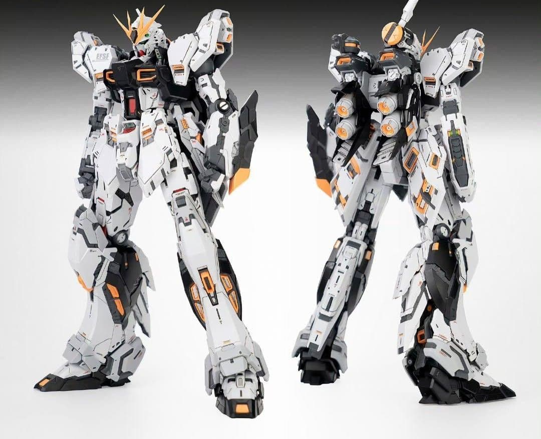 MG逆襲のシャア　RX-93 νガンダムダブルフィンファンネル　海外製、正規品