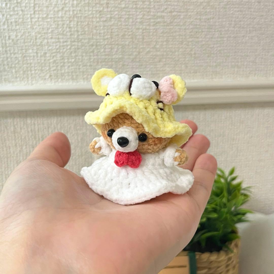 Eアカウント あみぐるみ　ぬいぐるみ　編み物　 　あひる