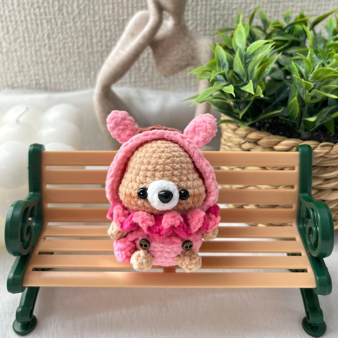 Eアカウント あみぐるみ　ぬいぐるみ　編み物　 　あひる