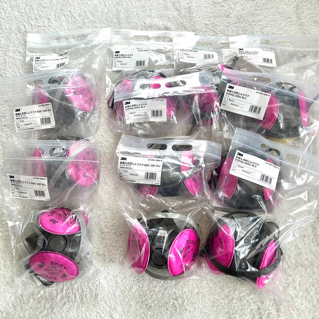 3M 取替式防じんマスク6000/2097-RL3 6500/2091-RL3