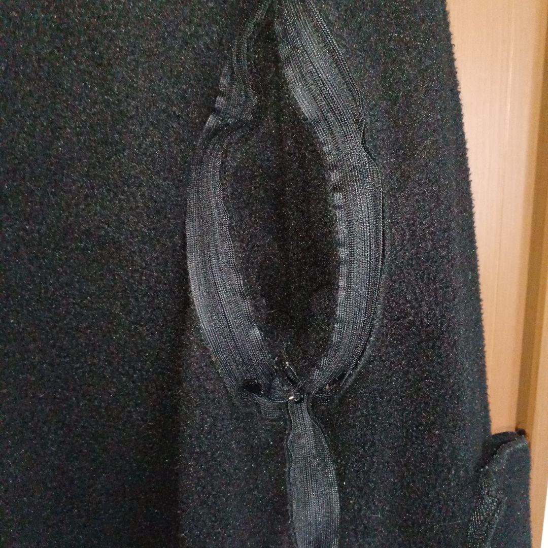 アンダーカバー　ブラックフリースジップアップジャケット