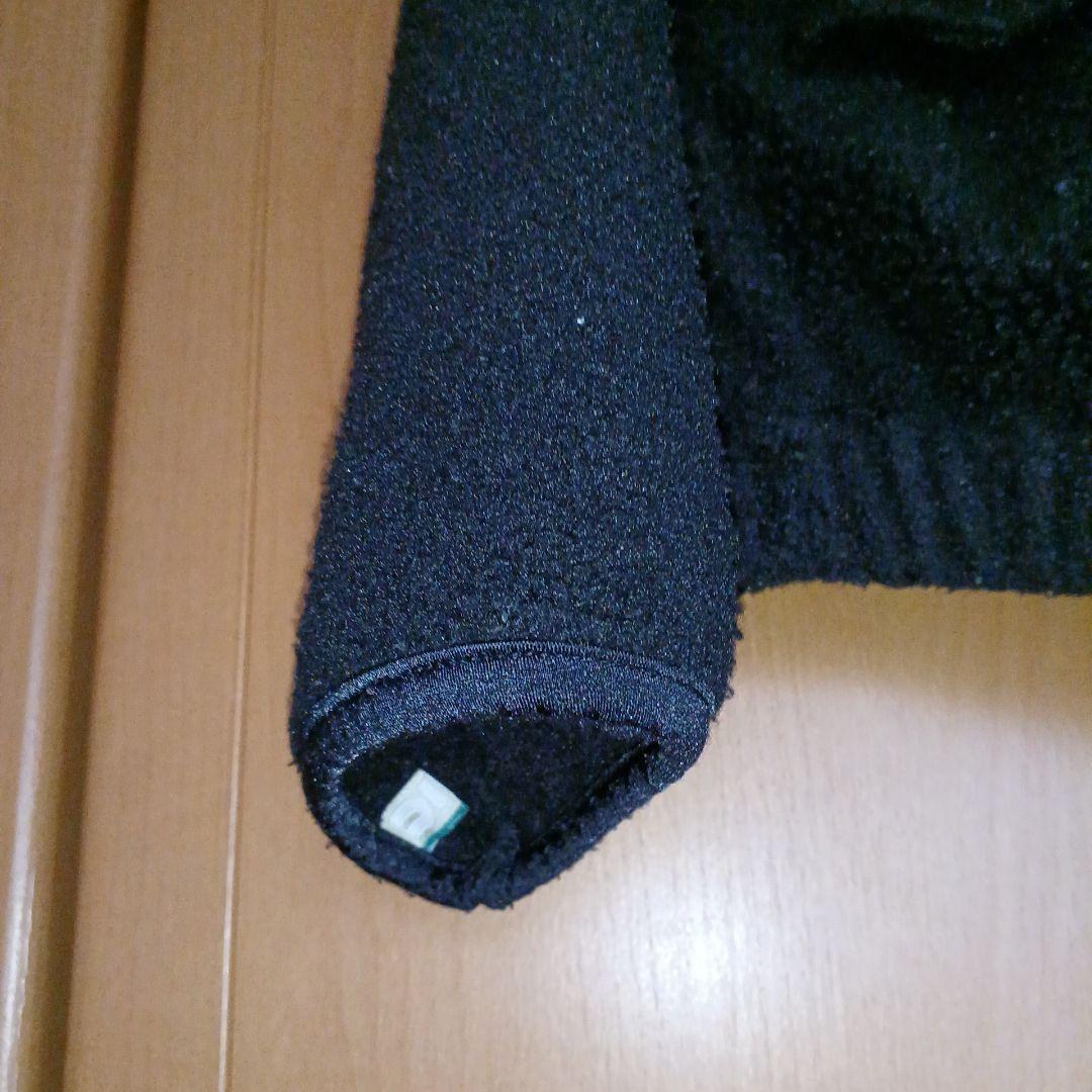 アンダーカバー　ブラックフリースジップアップジャケット