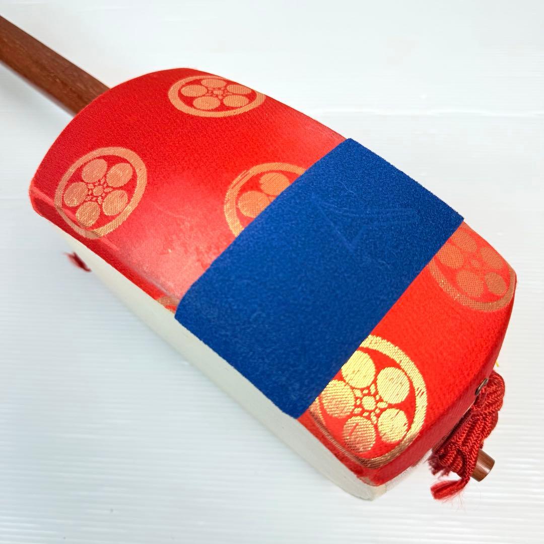 三味線 細棹 駒・バチ付き 和楽器 長唄 小唄 和楽器