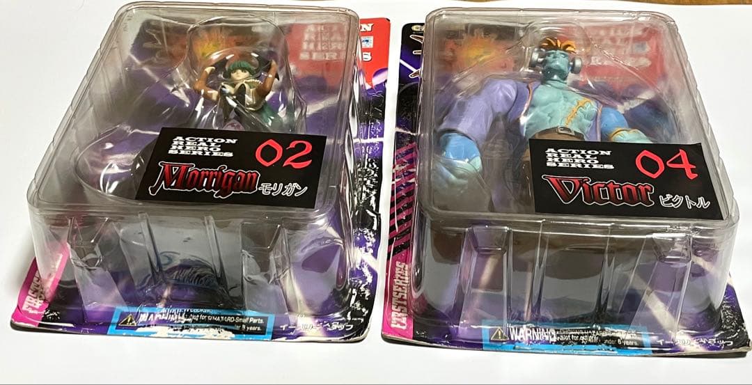 ヴァンパイアセイヴァーアクションリアルヒーローシリーズフィギュア4セット