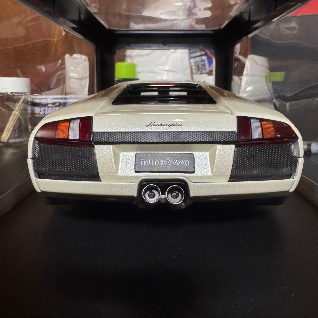 未展示品 オートアート 1/18 ランボルギーニ ムルシエラゴ 2001ホワイト