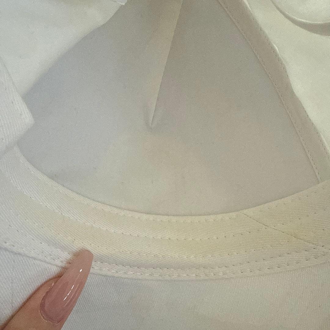 Moncler ホワイト ベースボールキャップ