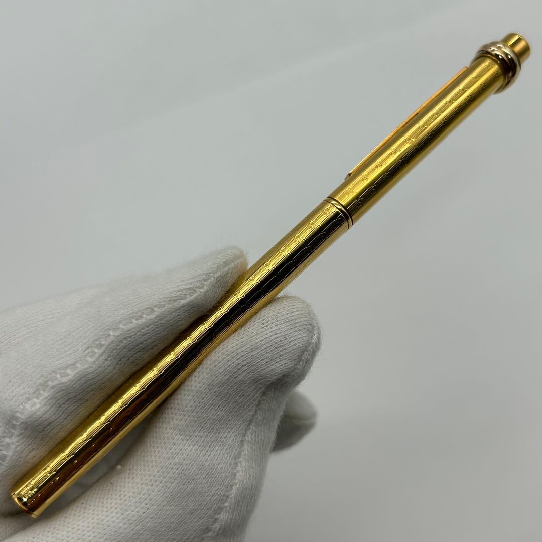 カルティエ　ペン　筆記用具　トリニティ　キャップ式　ボールペン
