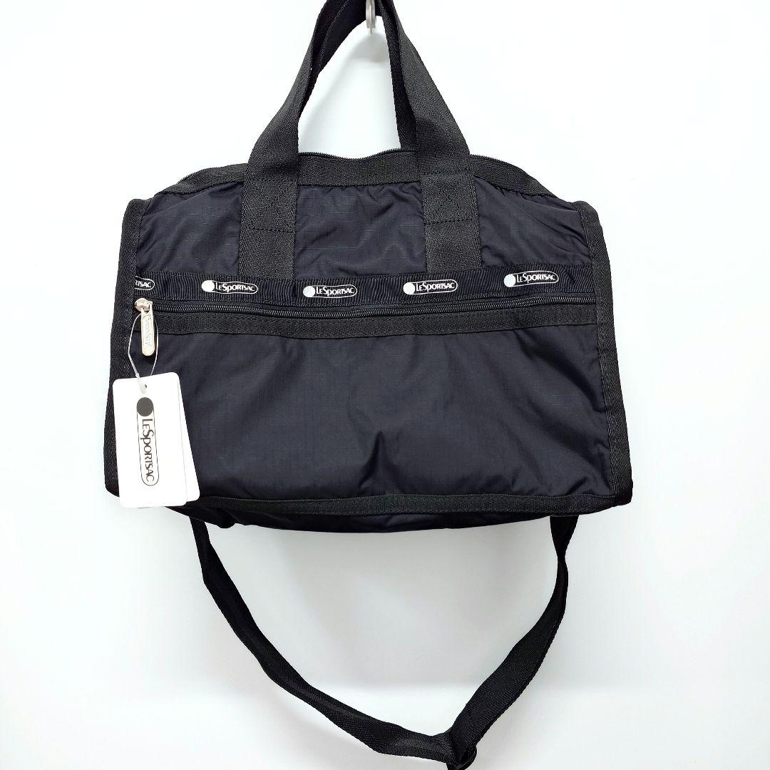 新品 未使用 LeSportsac レスポートサック ブラック ウィークエンダー
