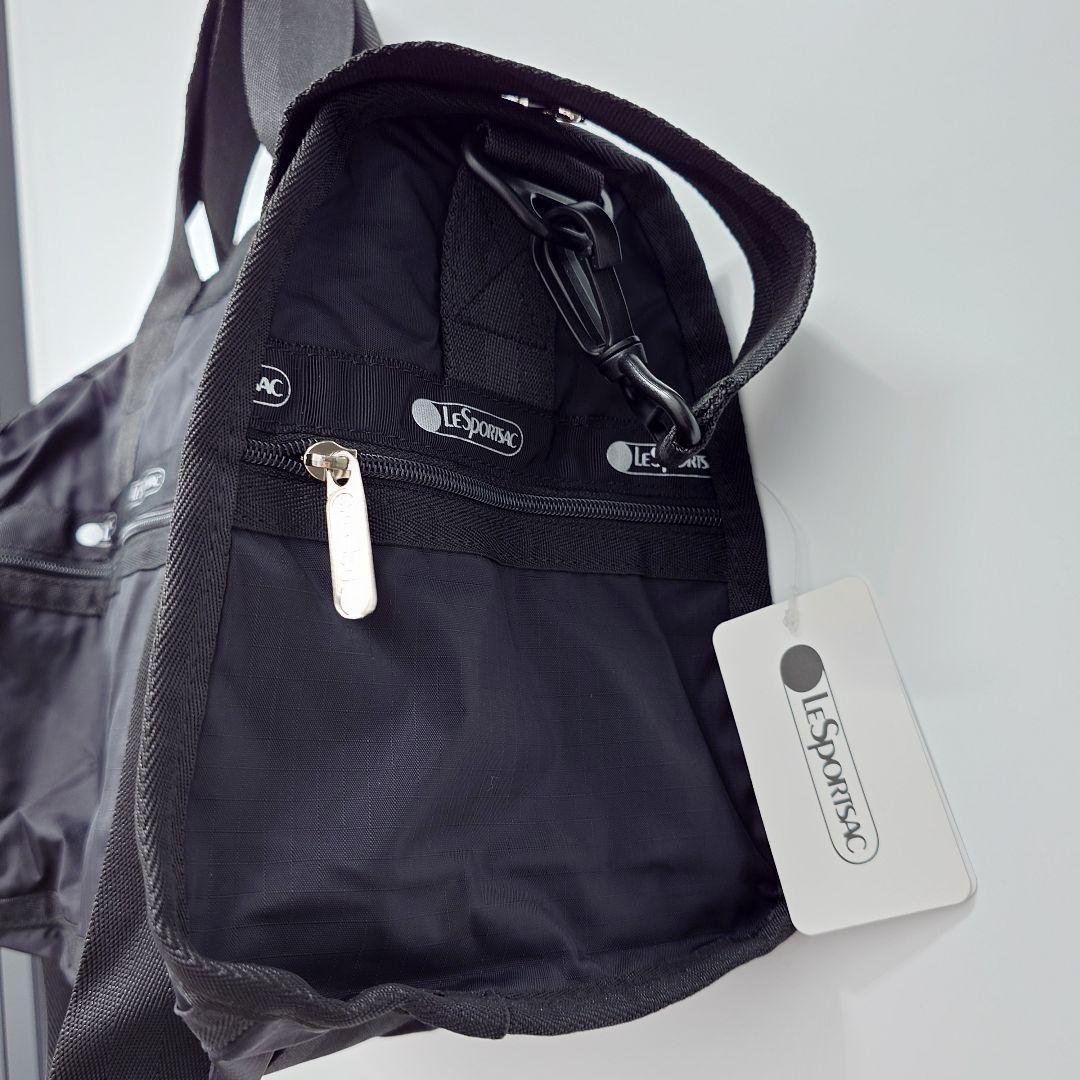 新品 未使用 LeSportsac レスポートサック ブラック ウィークエンダー