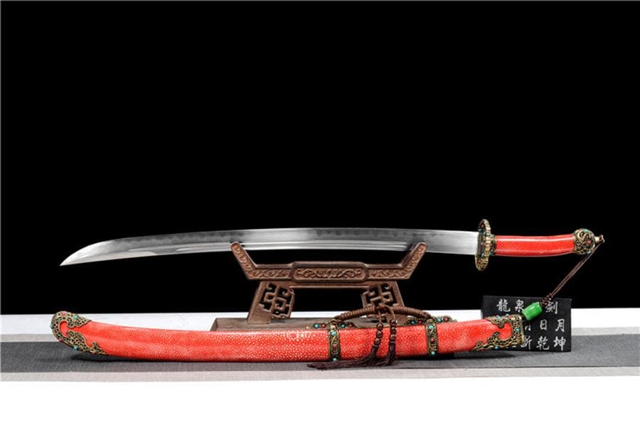 郡王サーベル 模造刀 居合刀 武士道 武具 漢剣 唐刀 龍泉剣 手鍛造打