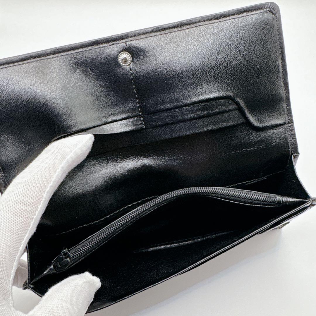 未使用級 印傳屋 印伝 パッチワークハンドバッグ JRA公認 鹿革 長財布付き