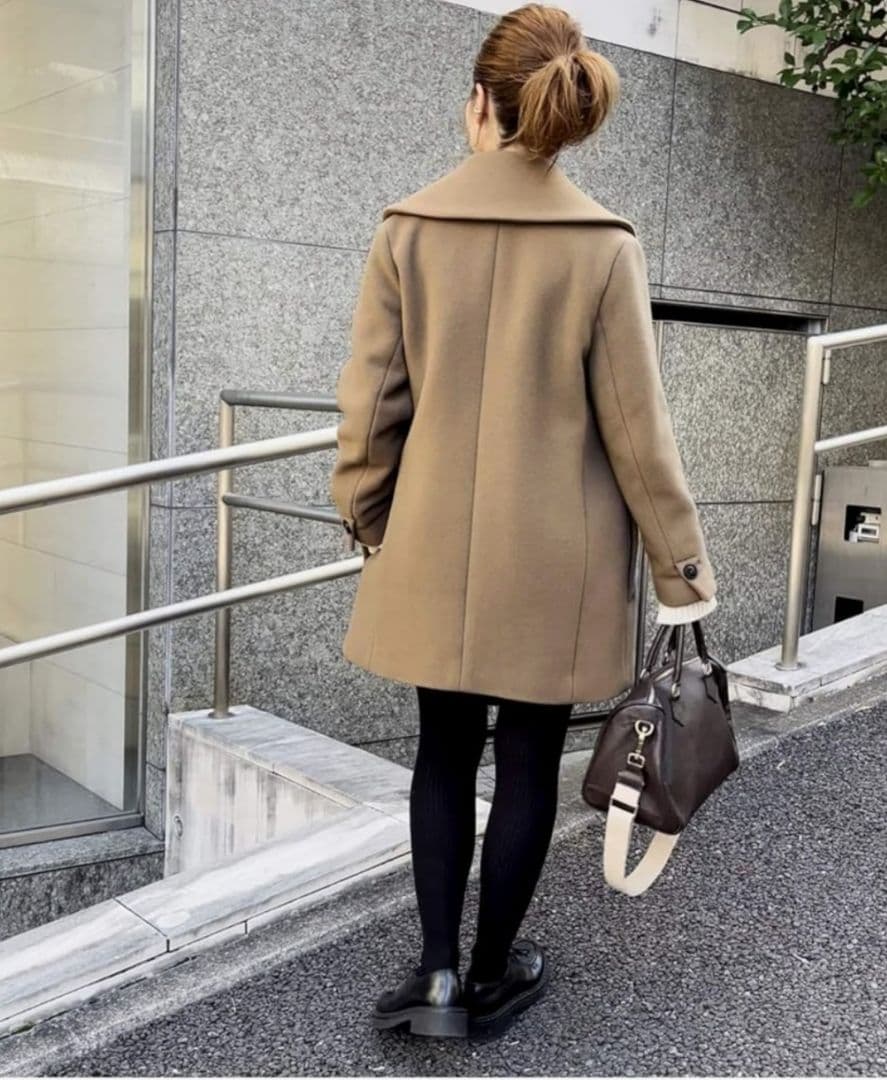 （※専用です）spick&span MANTECOコート ブラウン M