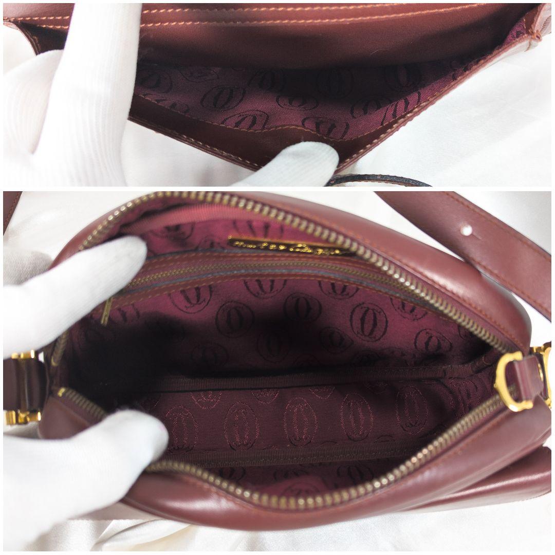 Cartier カルティエ マストライン ショルダーバッグ 保存袋付き