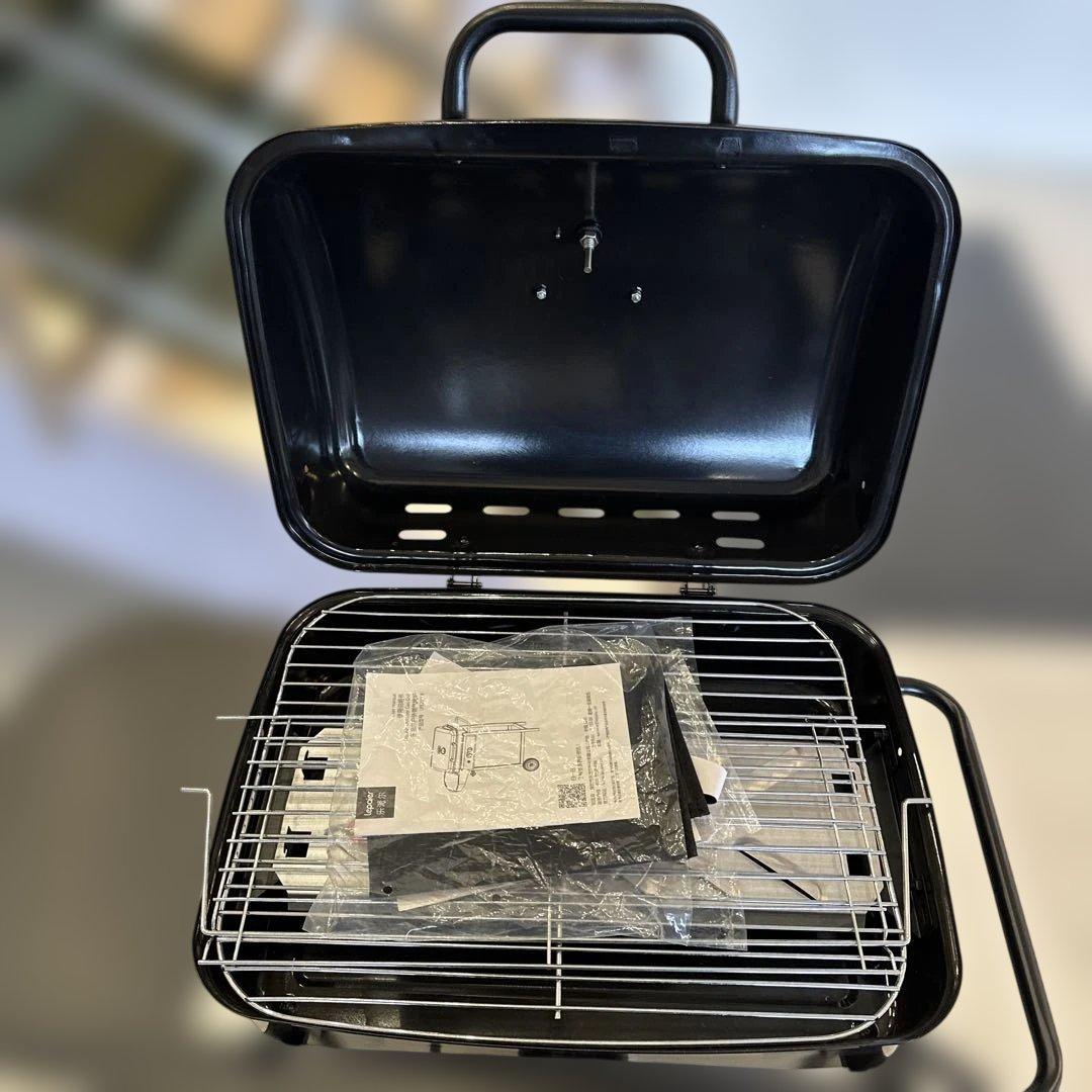 lepaier ガスグリル 2バーナー 温度計付き