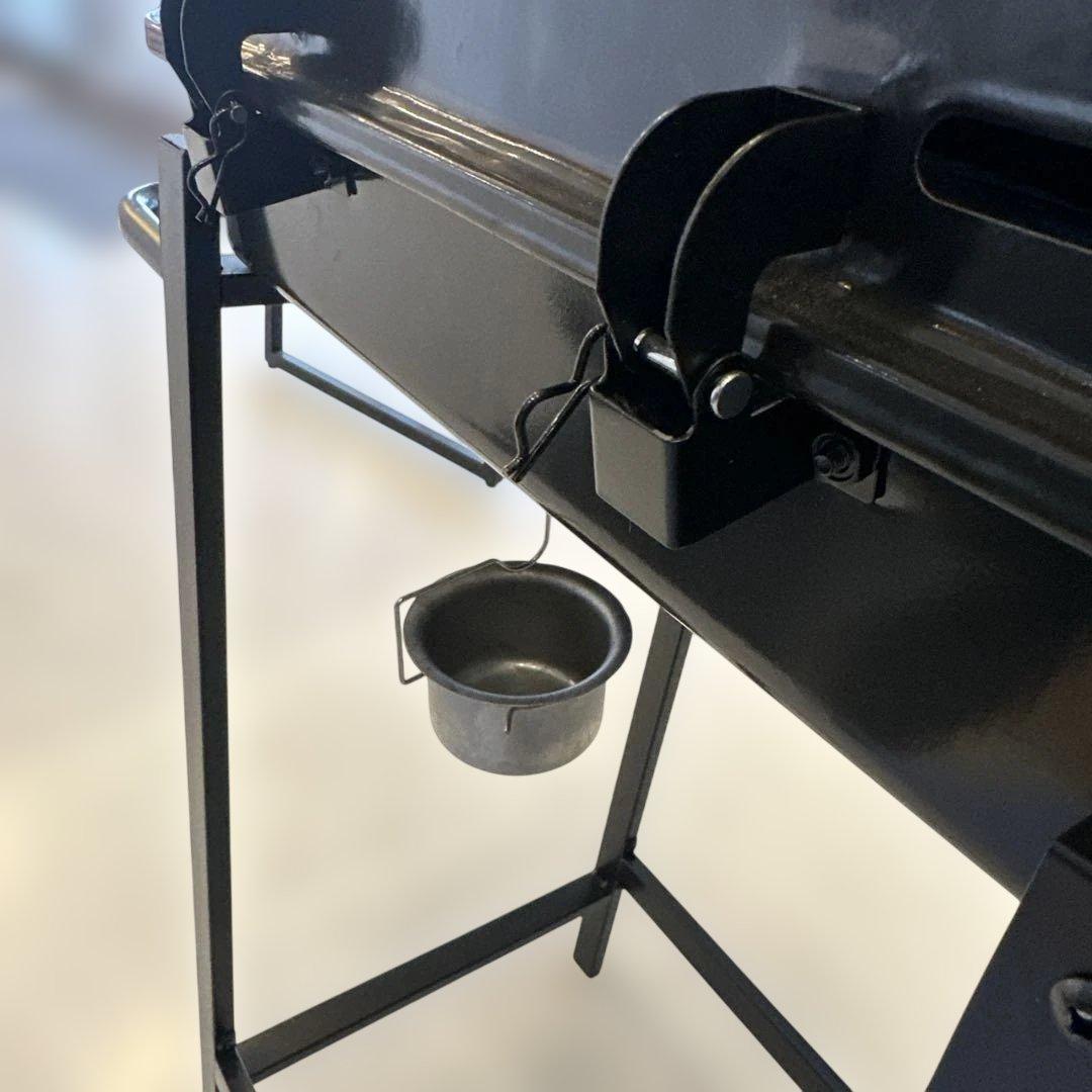 lepaier ガスグリル 2バーナー 温度計付き