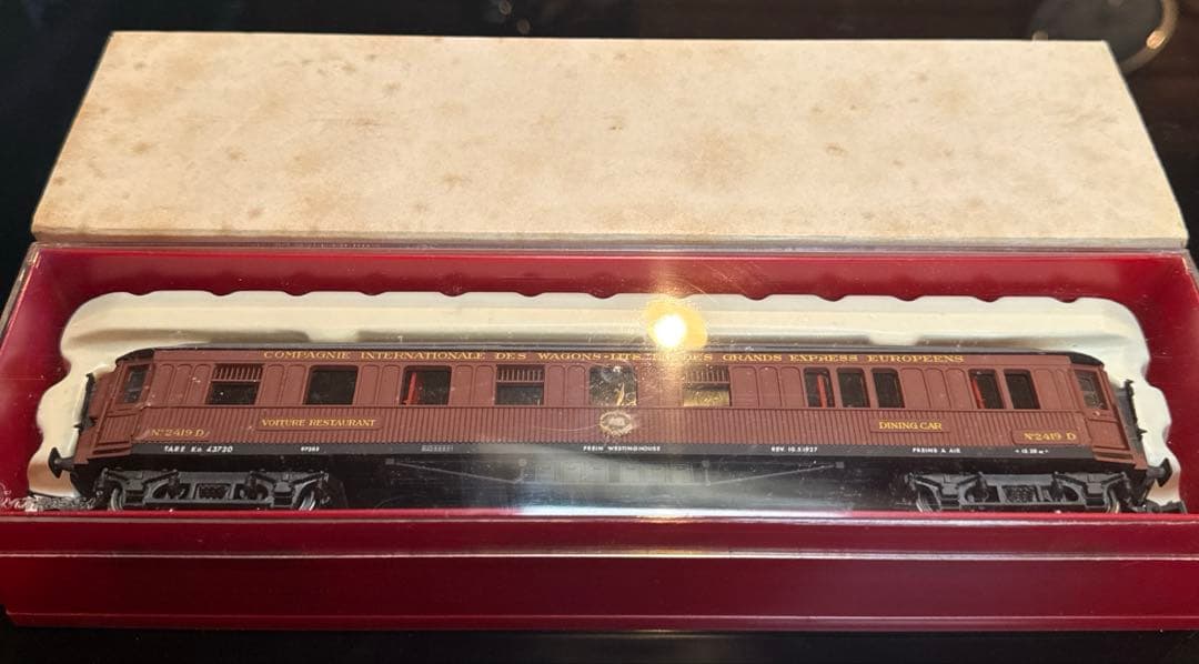 Rivarossi HOゲージ CIWL 食堂車 オリエント急行 元箱付き