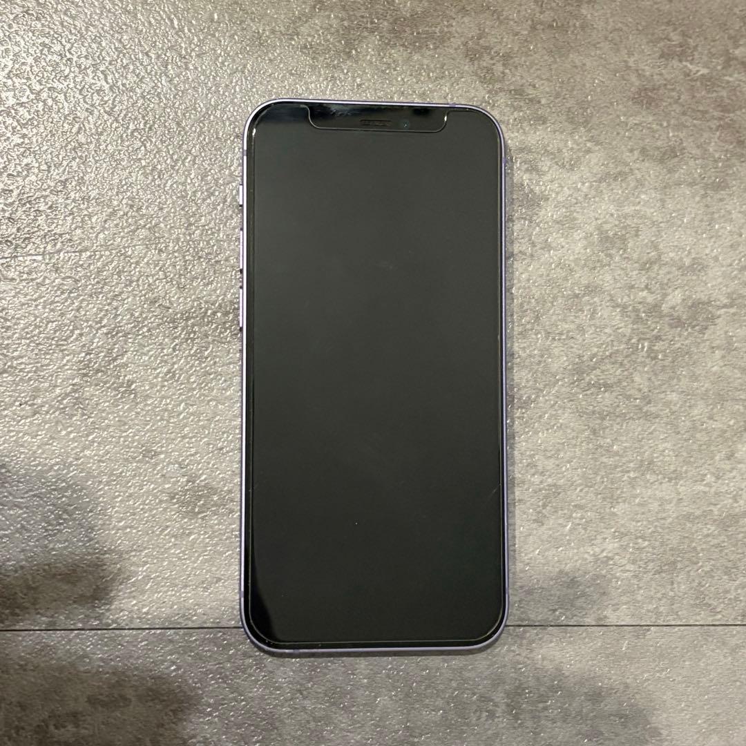 iPhone12mini・128GB・パープル・ケーブル付き