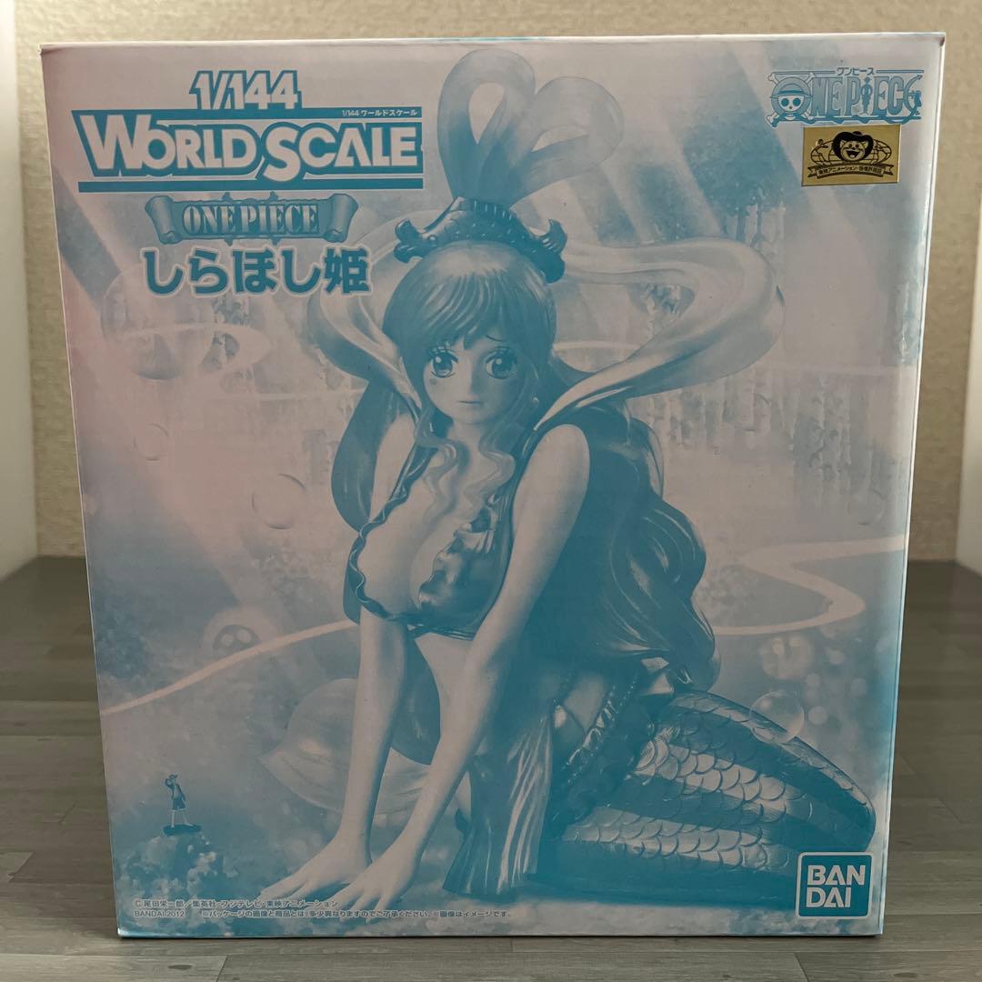 ワンピース1/144 WORLD SCALE しらほし姫 とメガロセット