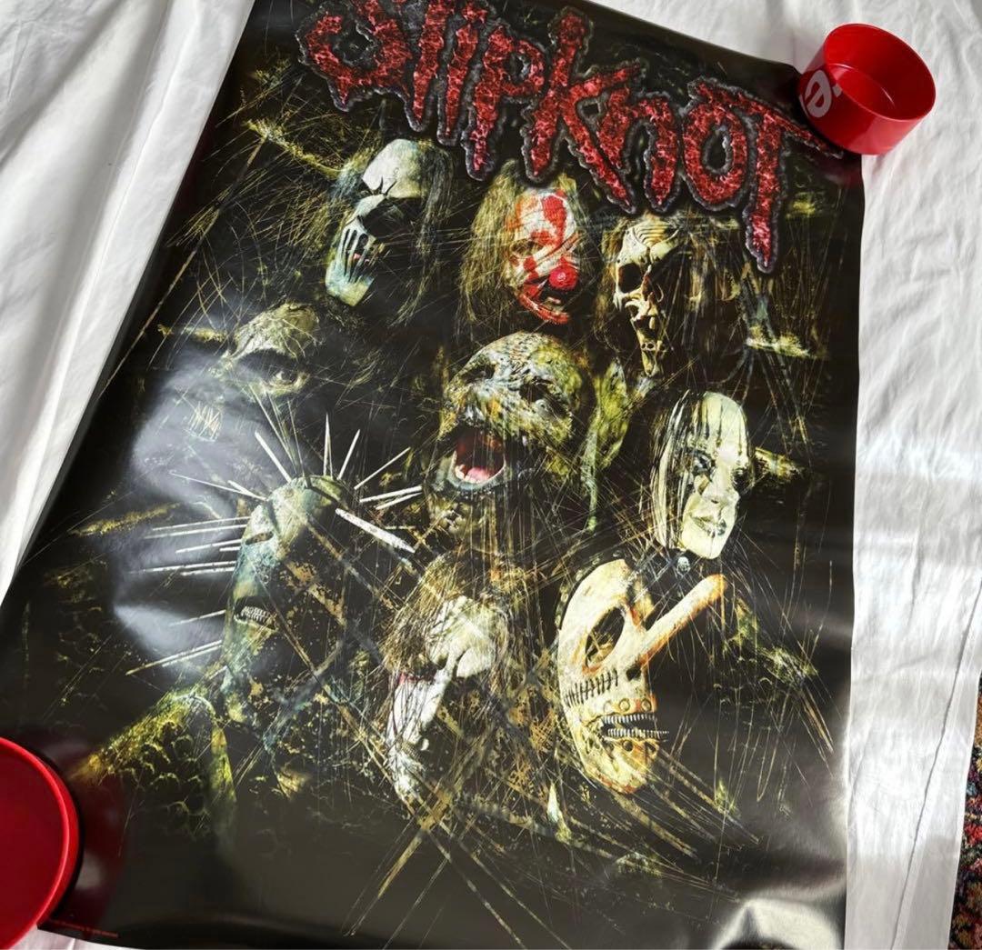 廃盤　大判　ポスター　スリップノット　フェイス マスク