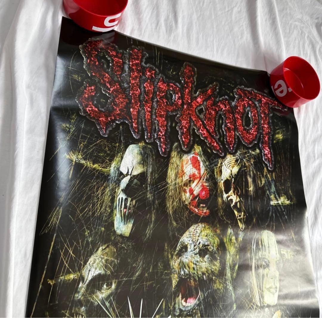 廃盤　大判　ポスター　スリップノット　フェイス マスク