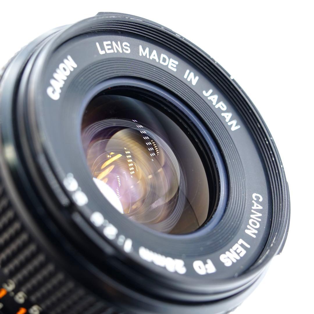 【動作確認済み】広角レンズ Canon FD 28mm f2.8 S.C.