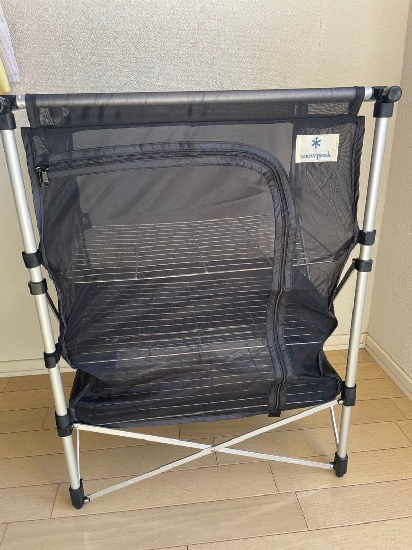 美品、 peak ネットラックスタンド　メッシュラックスタンド　旧型
