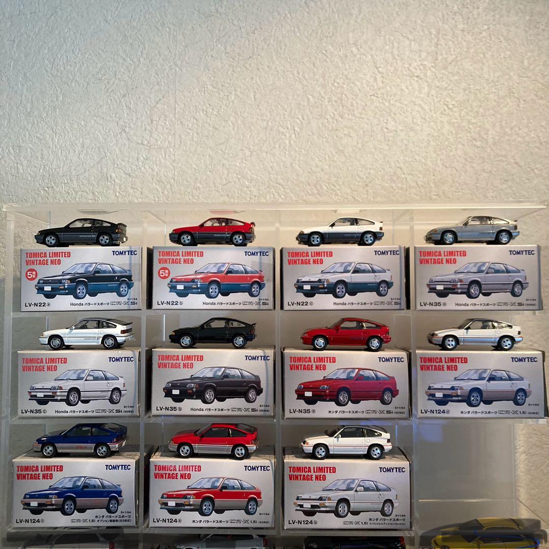 トミカリミテッドヴィンテージネオ　ホンダバラードスポーツCR-X 11台セット