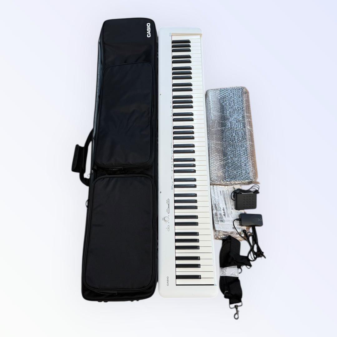 【美品】2022年式　casio cdp-s110 ホワイト　箱・付属品完備