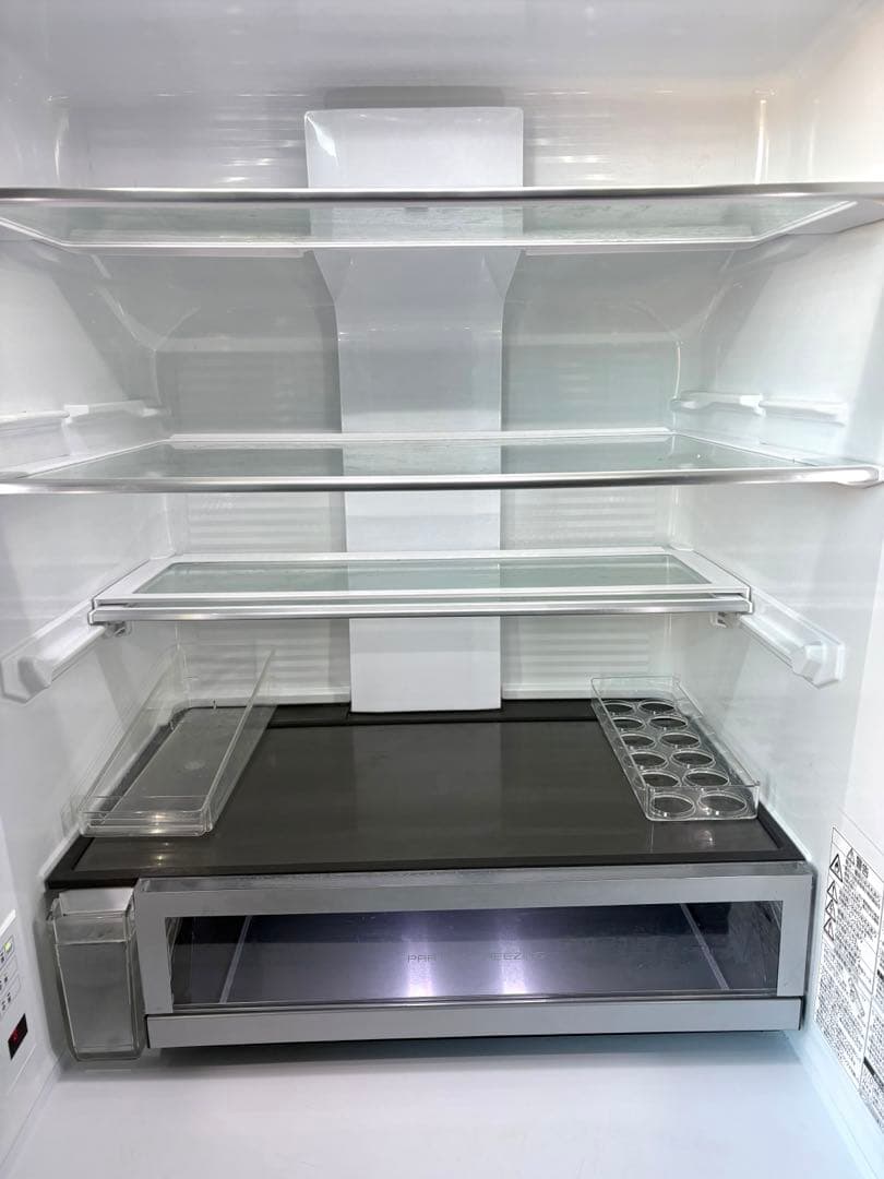 送料込引取可！パナソニックNR-F554WPX 550Lフルフラットガラスミラー