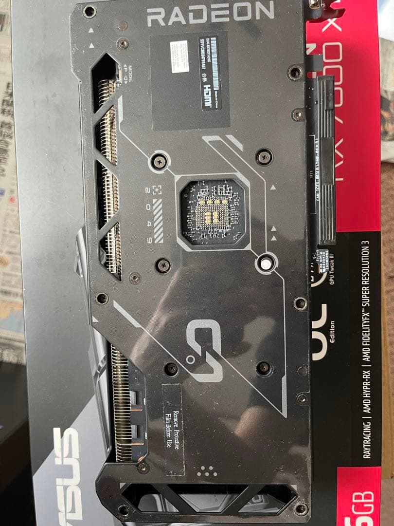 グラフィックボード・グラボ・ビデオカード ASUS Radeon RX 7800 XT 16GB