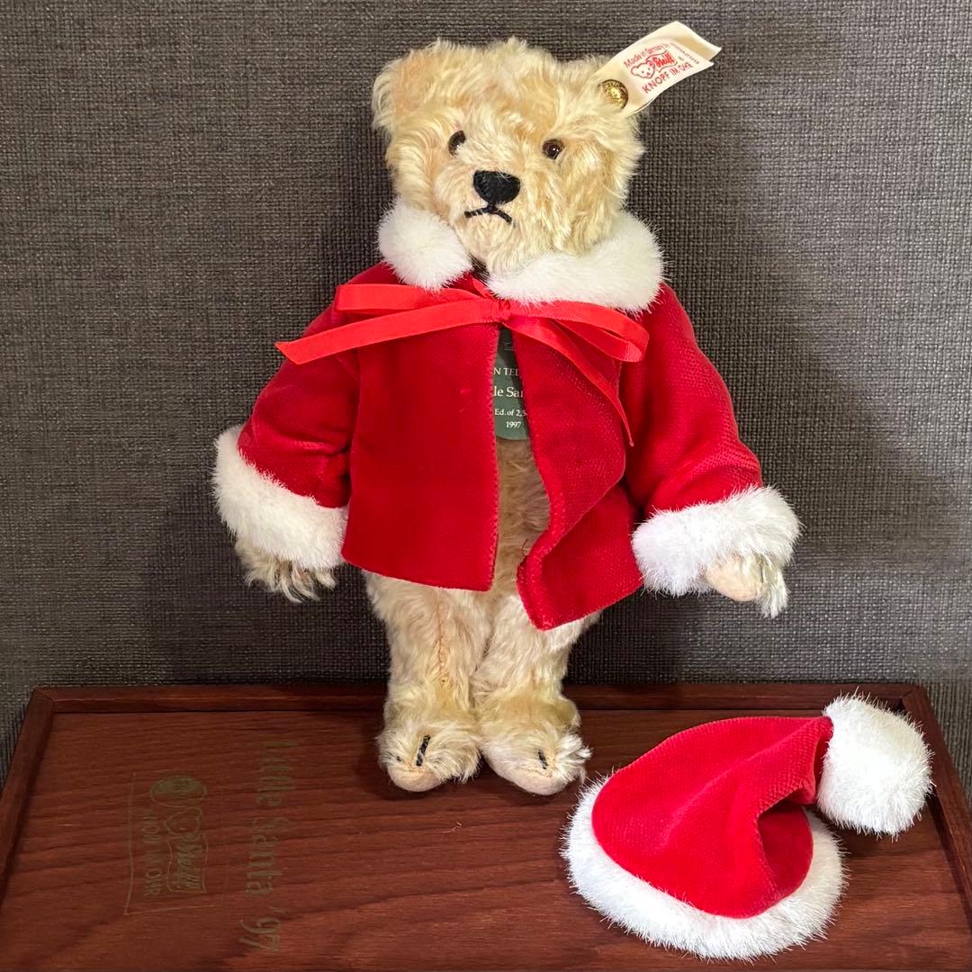 Steiffシュタイフ リトルサンタ ‘97 テディベア 【日本限定】