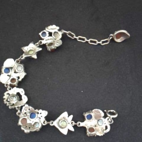 希少！！！イギリス ヴィンテージ MIRACLE社 海の生き物ブレスレット