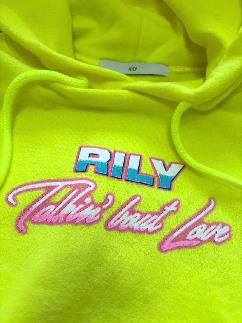 三代目　今市隆二　プロデュース　RILY 蛍光イエロー　Mサイズ　パーカー
