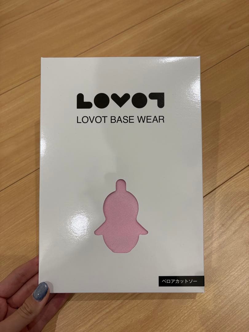 LOVOT BASE WEAR ピンク ベロアカットソー