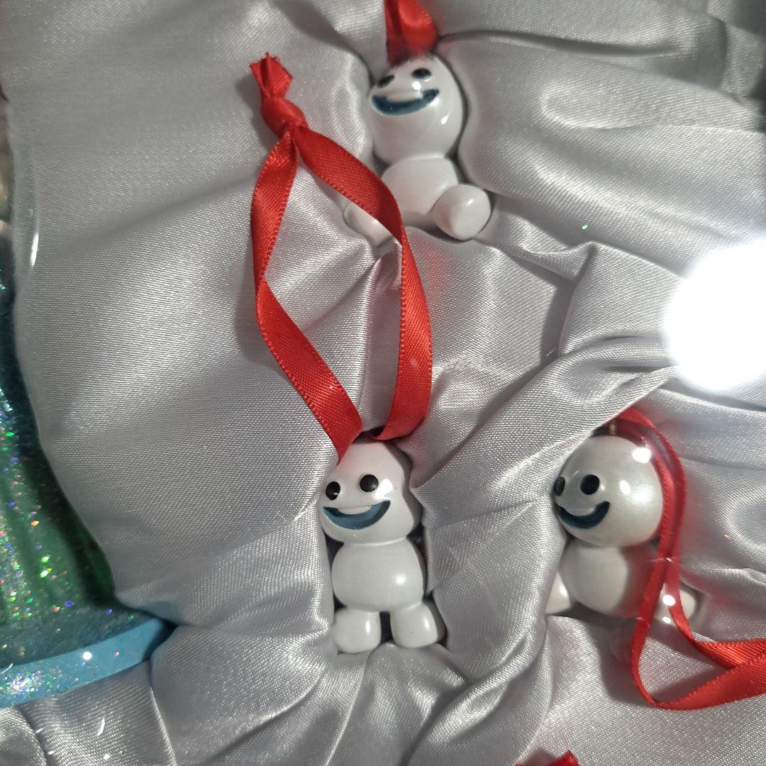 ディズニーストア　アナと雪の女王　オーナメント　セット　エルサ　スノーギース