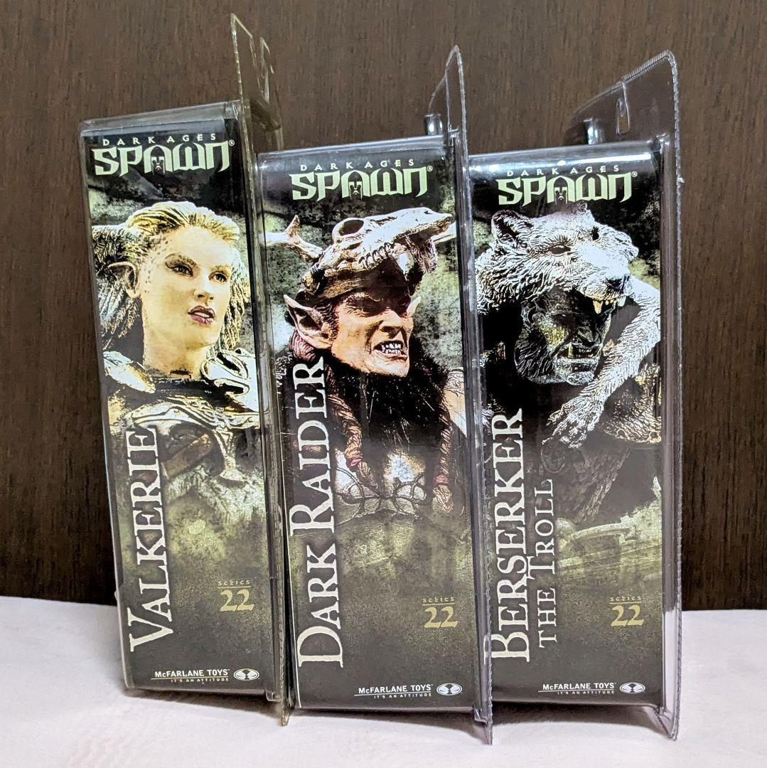 マクファーレン　スポーン22　the VIKING AGE　3種　バルキリー　他